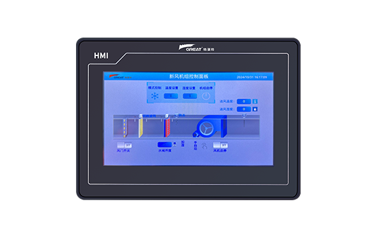 新風機組控制面板